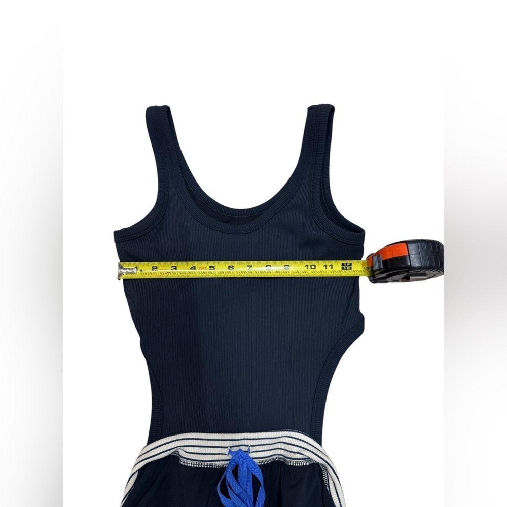Offline by aerie . Black Sleeveless Jumpsuit with Blue Accent - Picture 5 of 9